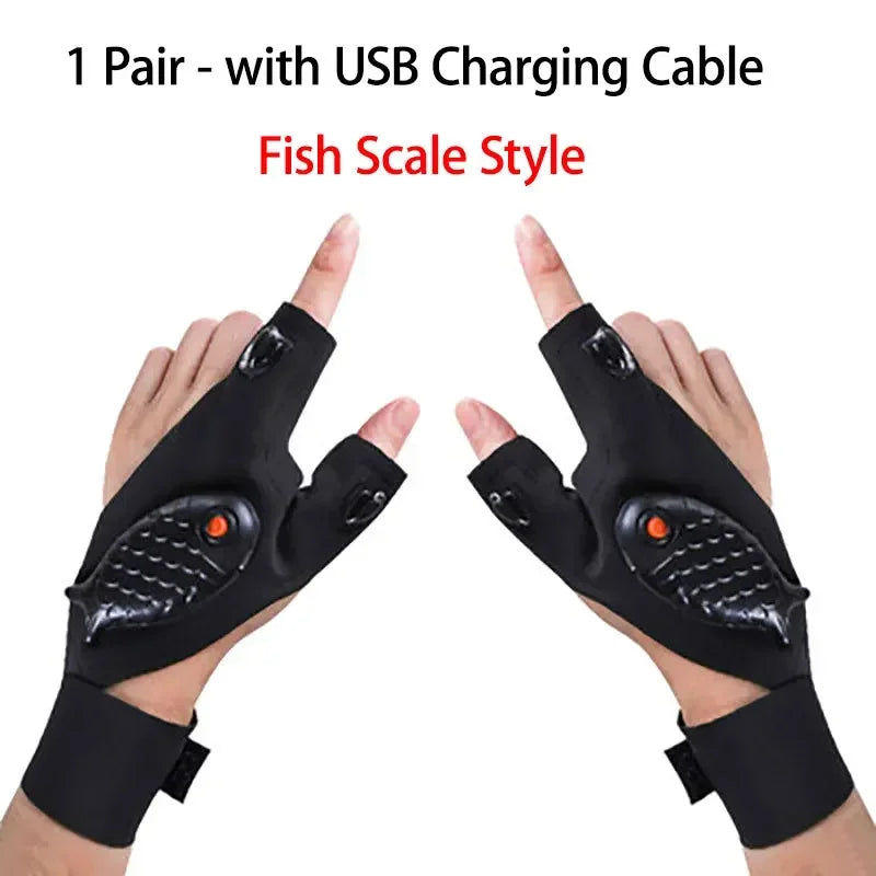 Trailcraft | LED Flashlight Gloves